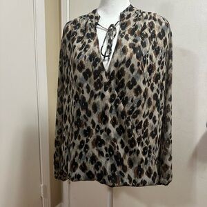Leopard Print Women's Top